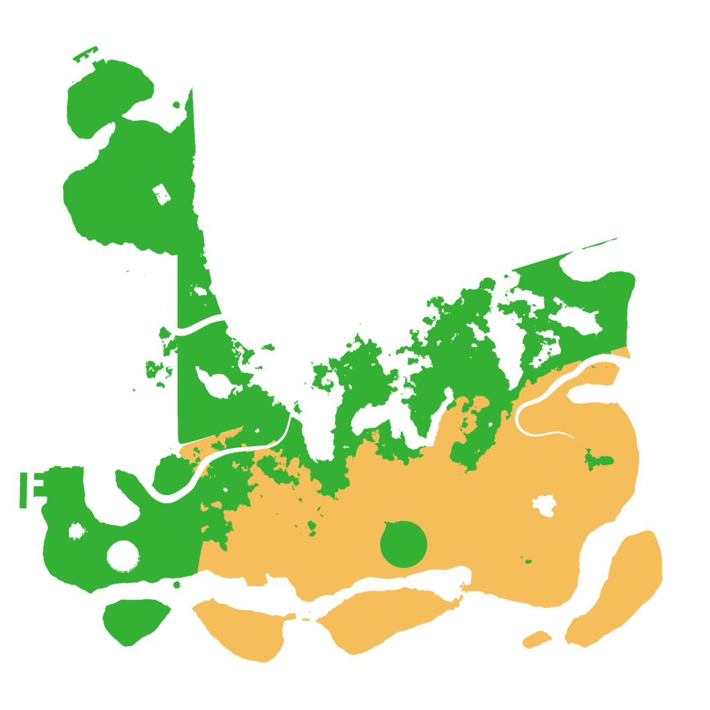 Biome Rust Map: Procedural Map, Size: 4000, Seed: 636343559