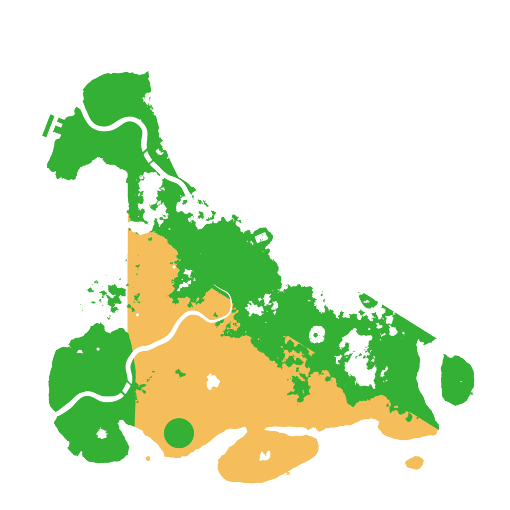Biome Rust Map: Procedural Map, Size: 4500, Seed: 567884293
