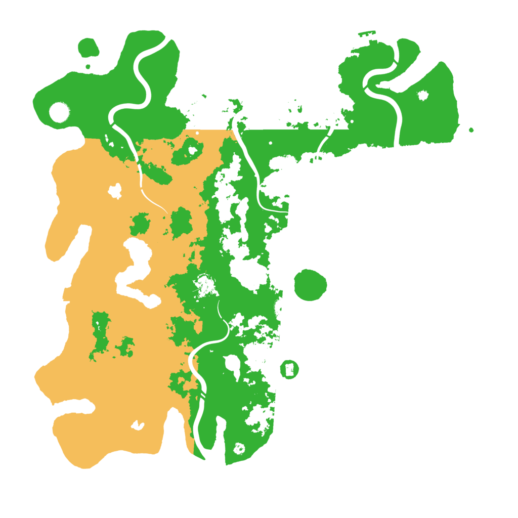 Biome Rust Map: Procedural Map, Size: 4500, Seed: 633065483