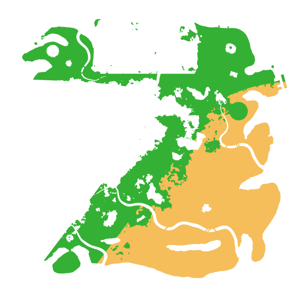 Biome Rust Map: Procedural Map, Size: 4250, Seed: 2074874521
