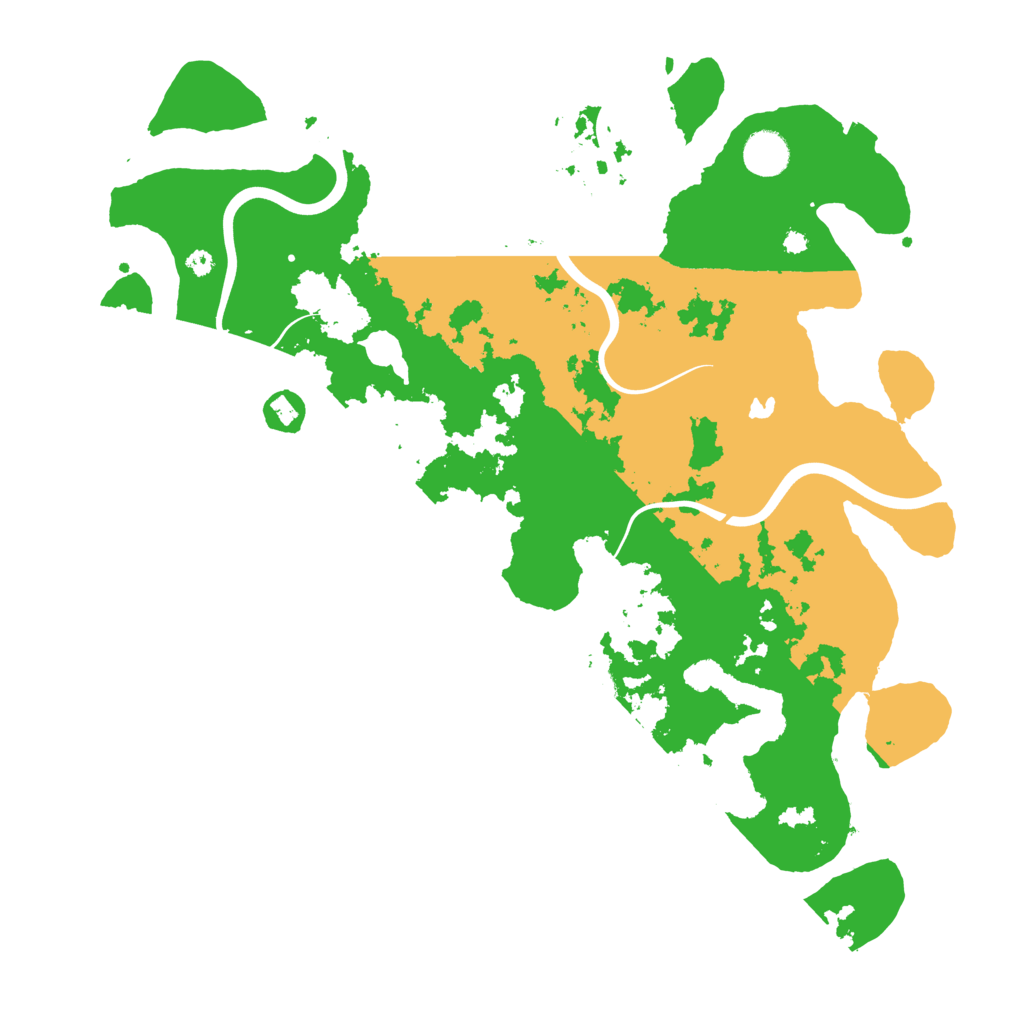 Biome Rust Map: Procedural Map, Size: 4000, Seed: 3722378