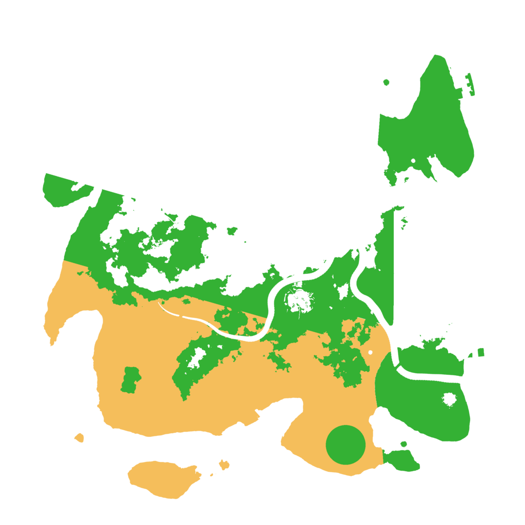 Biome Rust Map: Procedural Map, Size: 3500, Seed: 1716824860