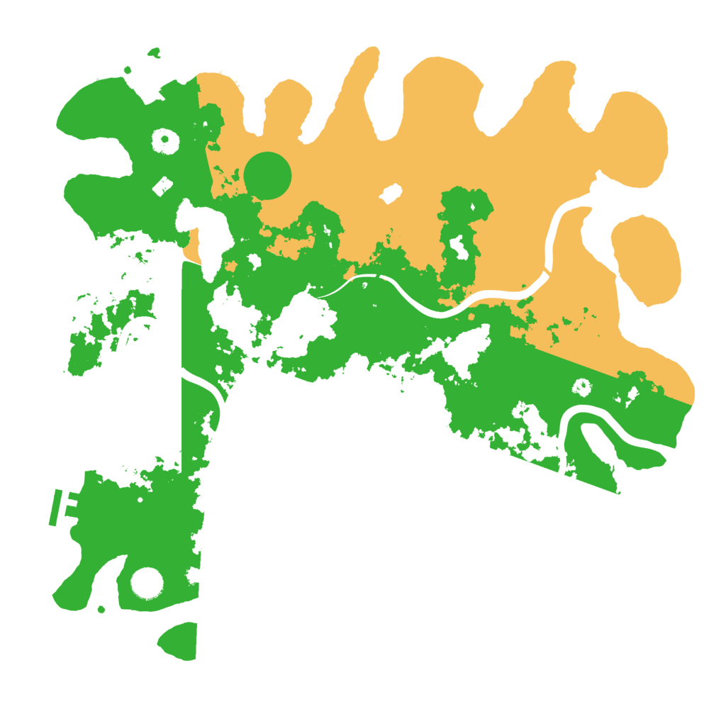 Biome Rust Map: Procedural Map, Size: 4000, Seed: 977612419