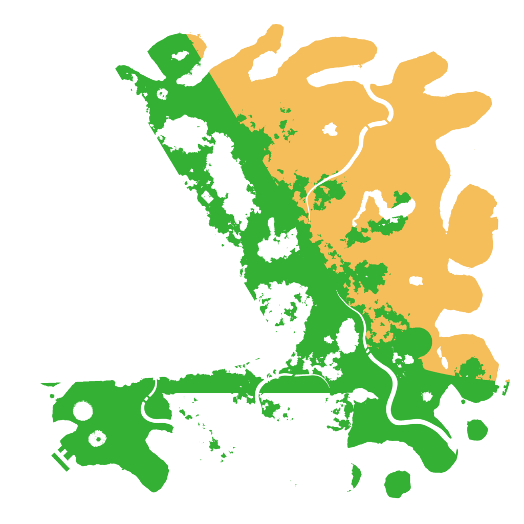 Biome Rust Map: Procedural Map, Size: 4750, Seed: 818022187
