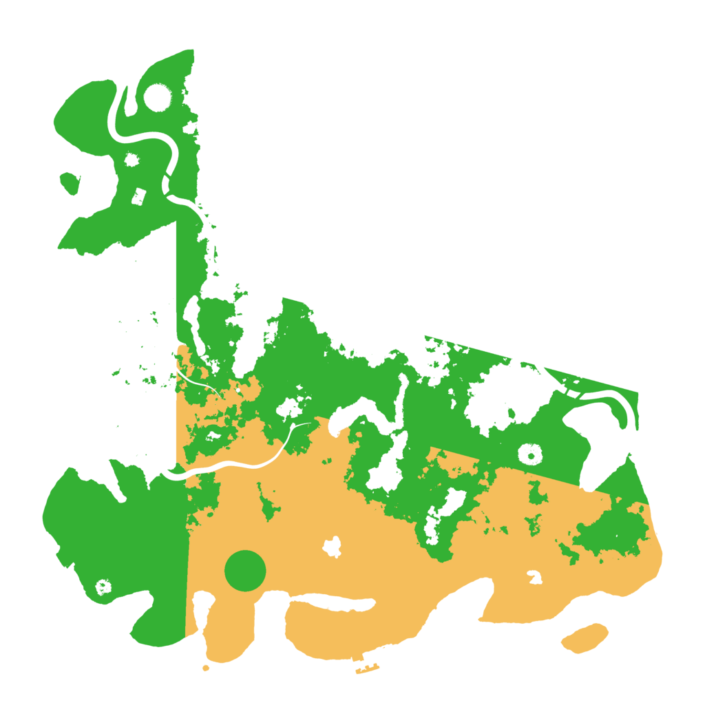 Biome Rust Map: Procedural Map, Size: 4500, Seed: 692172436
