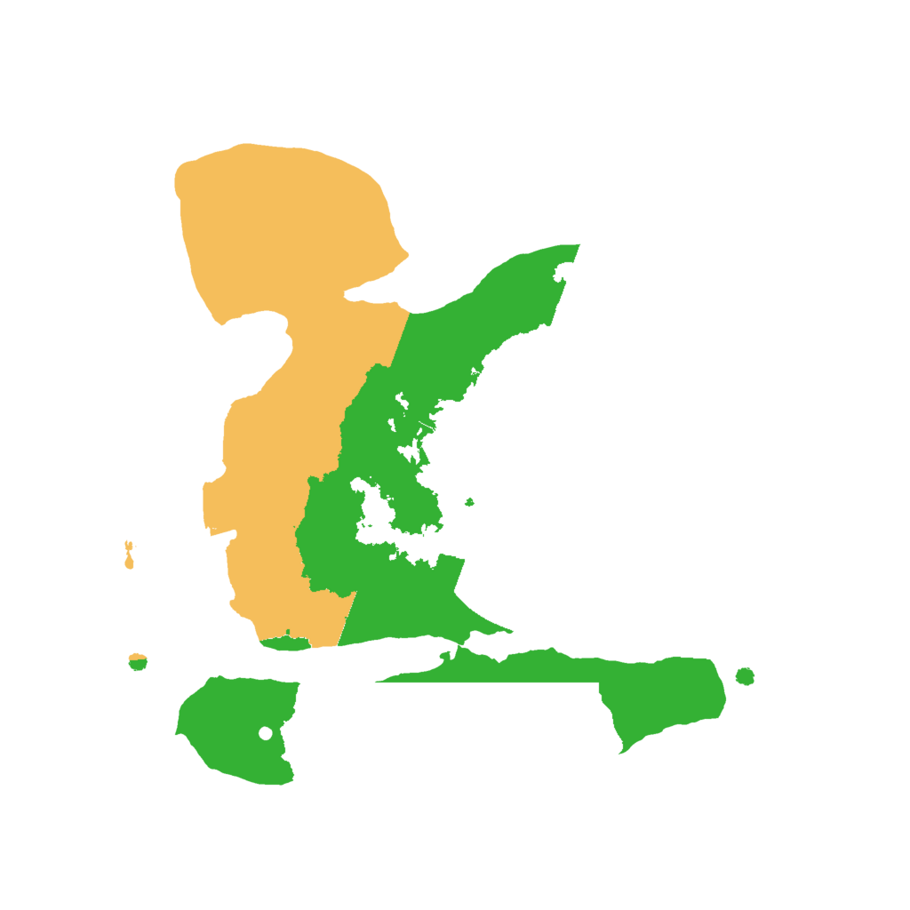 Biome Rust Map: Procedural Map, Size: 2000, Seed: 1595648423