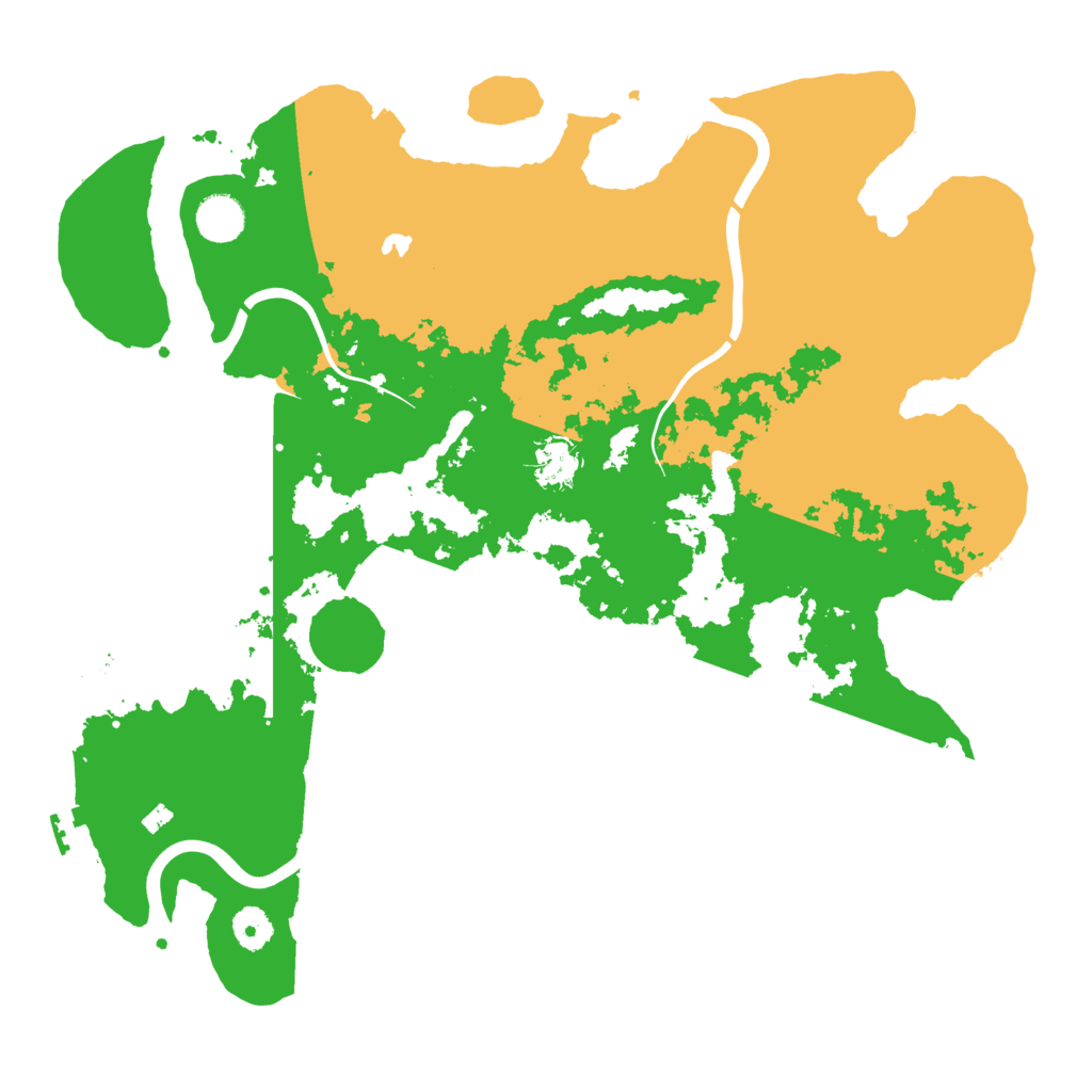 Biome Rust Map: Procedural Map, Size: 4000, Seed: 8568985