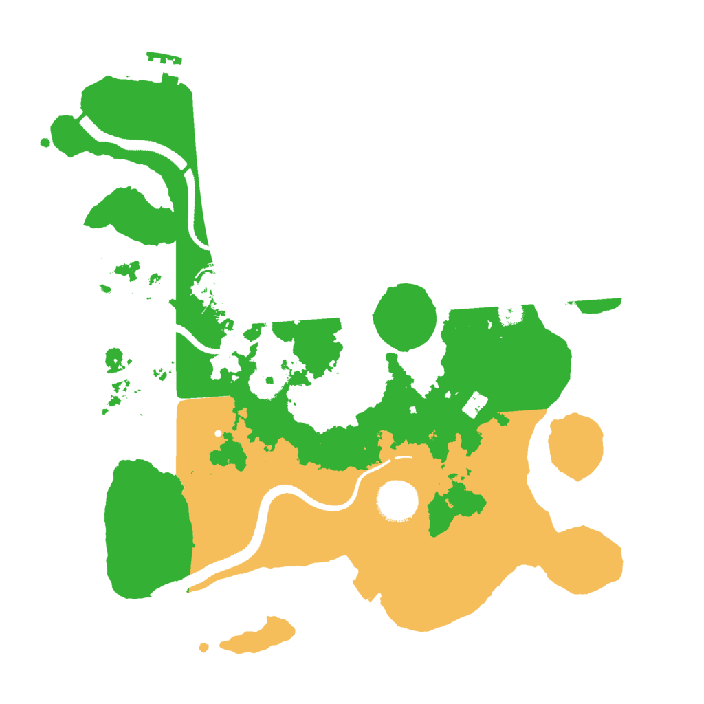 Biome Rust Map: Procedural Map, Size: 3000, Seed: 844370
