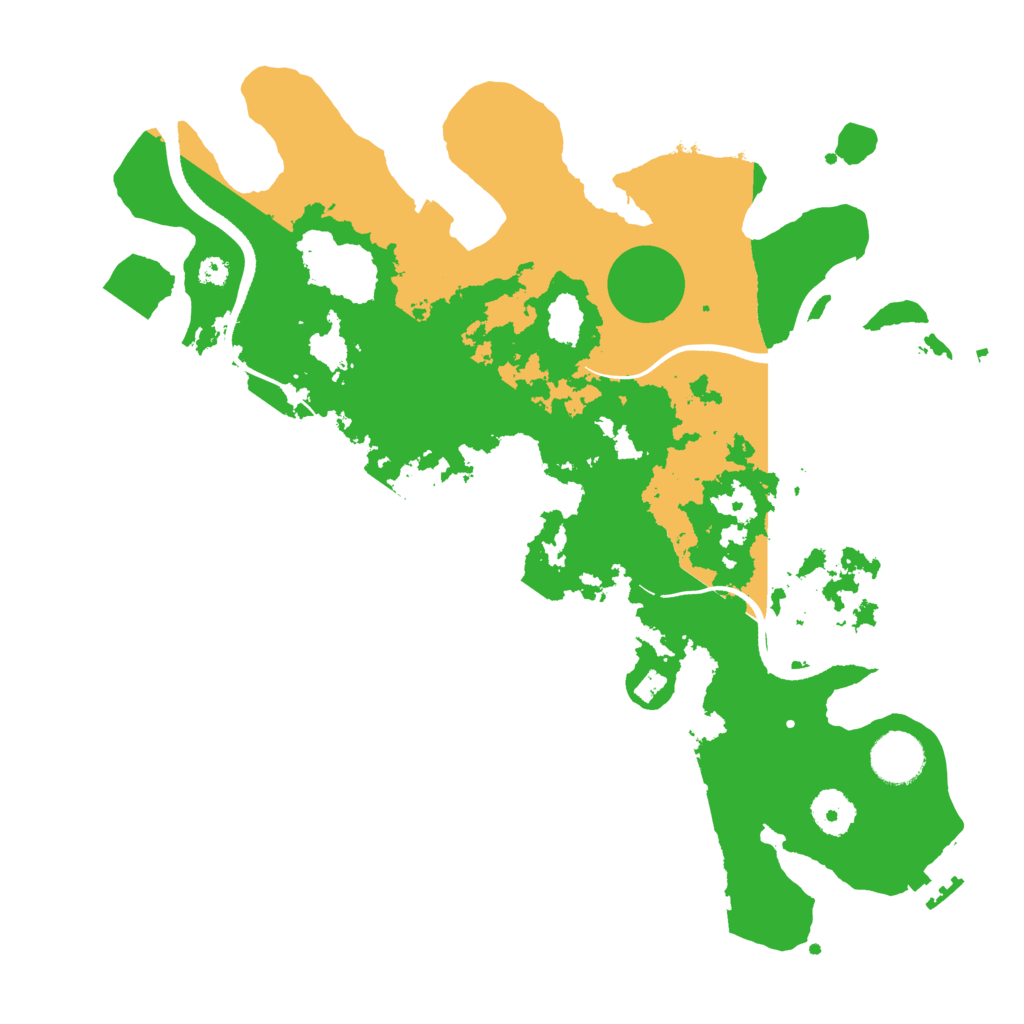 Biome Rust Map: Procedural Map, Size: 3500, Seed: 1503970494