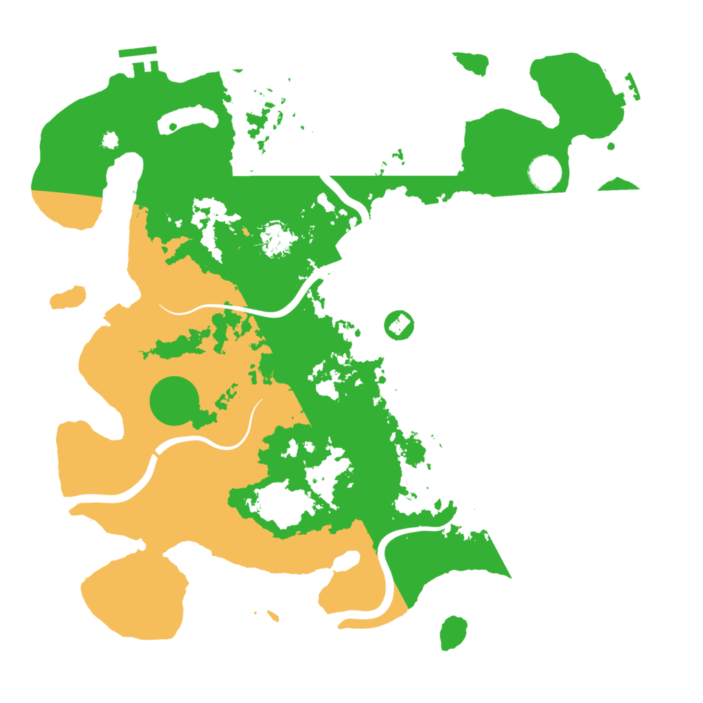 Biome Rust Map: Procedural Map, Size: 3750, Seed: 680303756