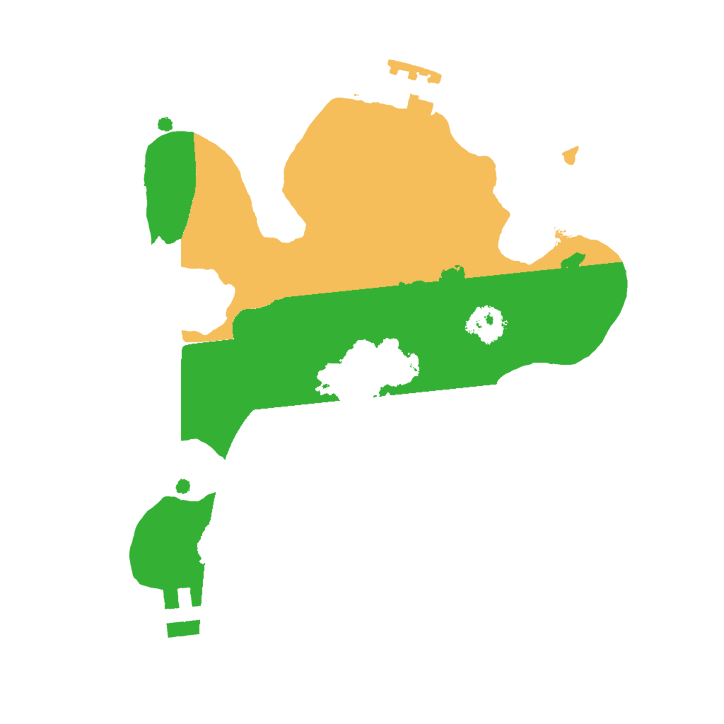 Biome Rust Map: Procedural Map, Size: 2000, Seed: 33934742