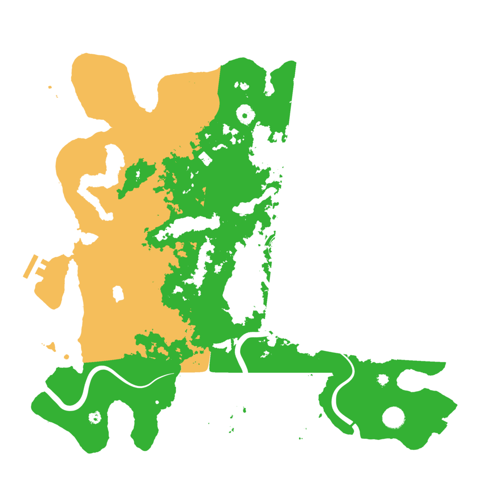 Biome Rust Map: Procedural Map, Size: 4000, Seed: 801203720