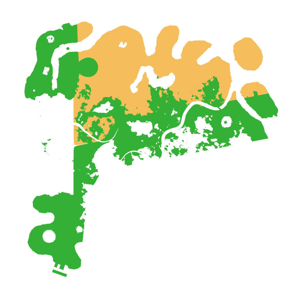 Biome Rust Map: Procedural Map, Size: 4000, Seed: 2023993817