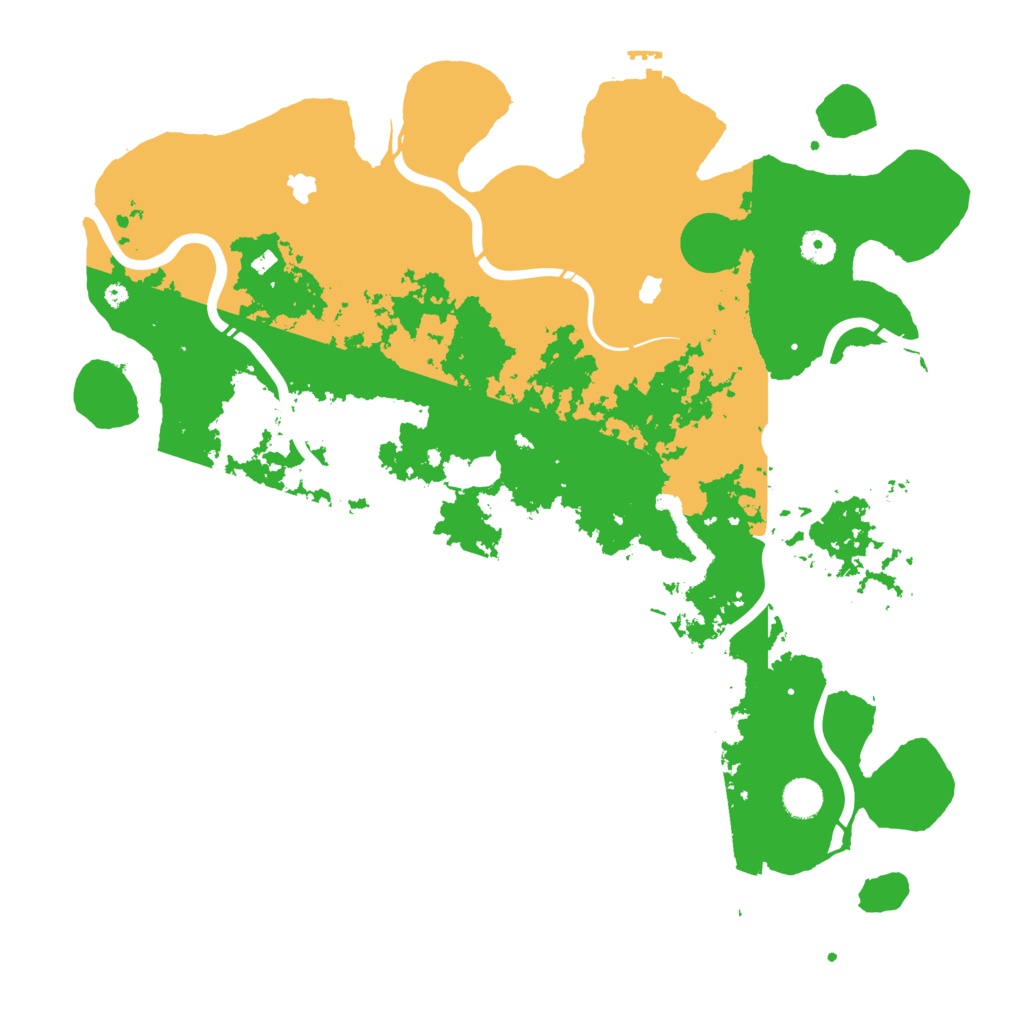 Biome Rust Map: Procedural Map, Size: 4500, Seed: 1904514987