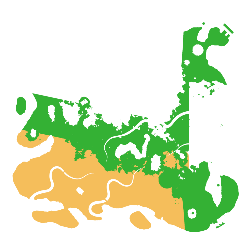 Biome Rust Map: Procedural Map, Size: 4000, Seed: 1175951991