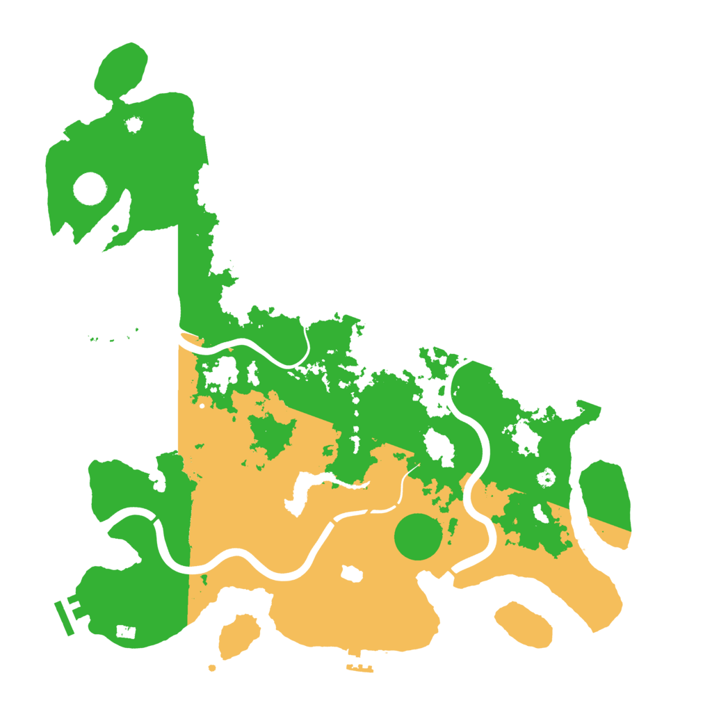 Biome Rust Map: Procedural Map, Size: 4000, Seed: 1097597018