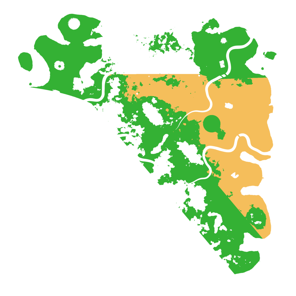 Biome Rust Map: Procedural Map, Size: 4500, Seed: 16317