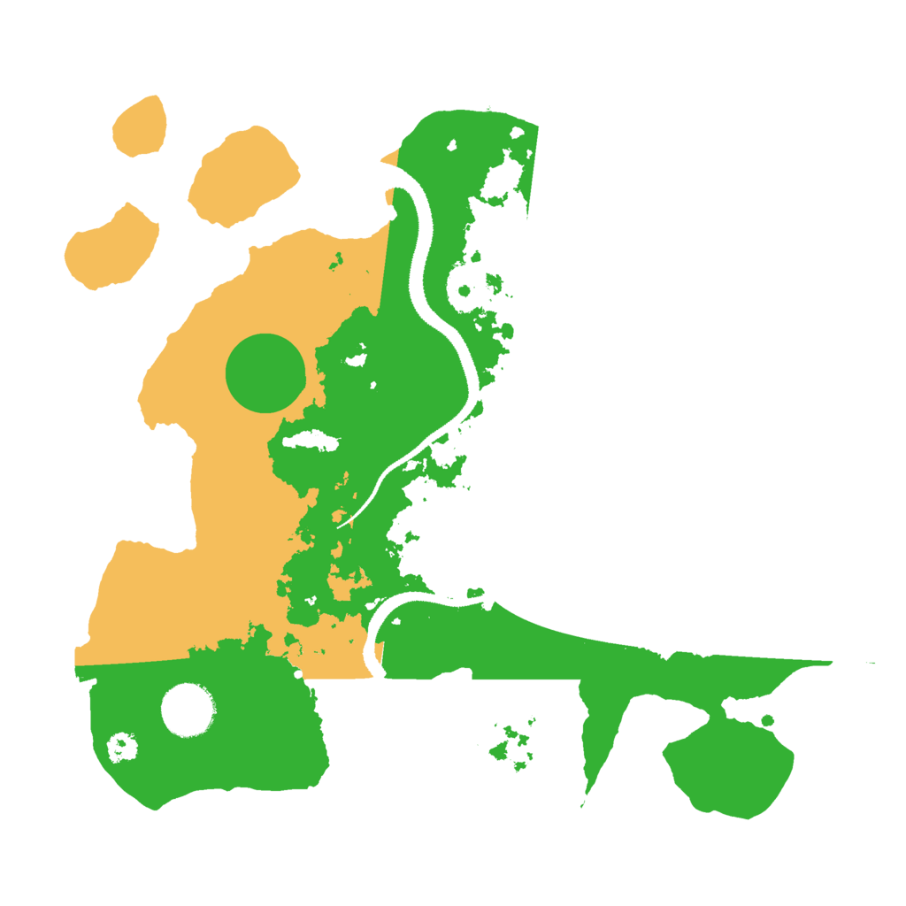Biome Rust Map: Procedural Map, Size: 3000, Seed: 897522014