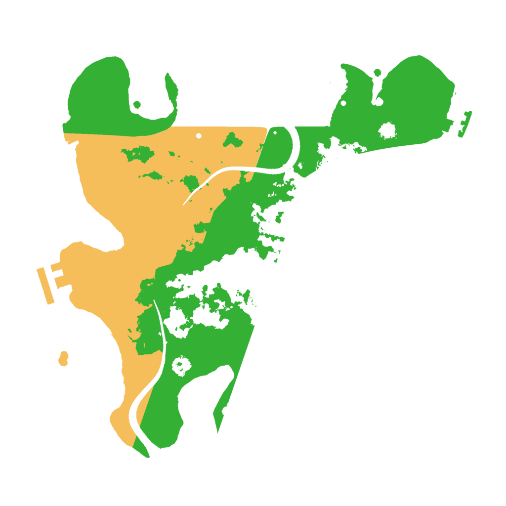 Biome Rust Map: Procedural Map, Size: 2750, Seed: 69694311