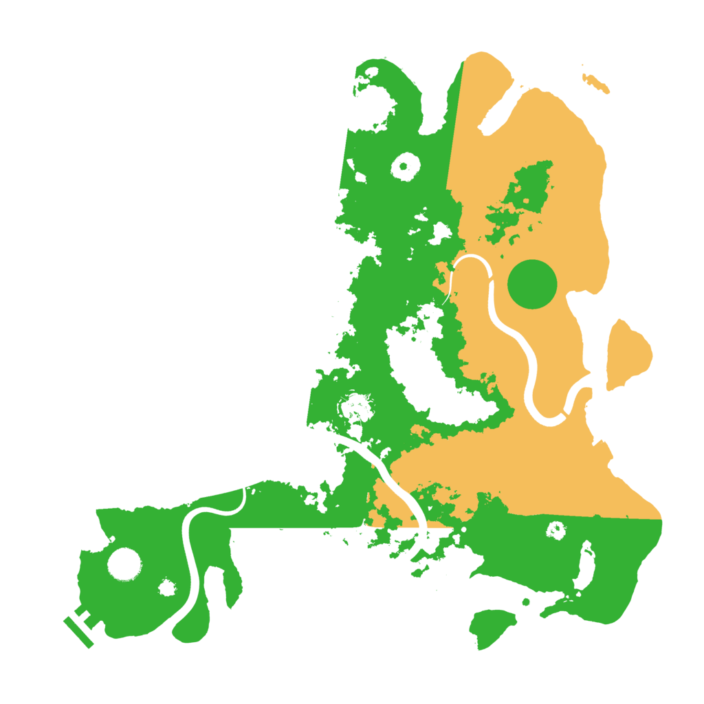 Biome Rust Map: Procedural Map, Size: 3750, Seed: 948724