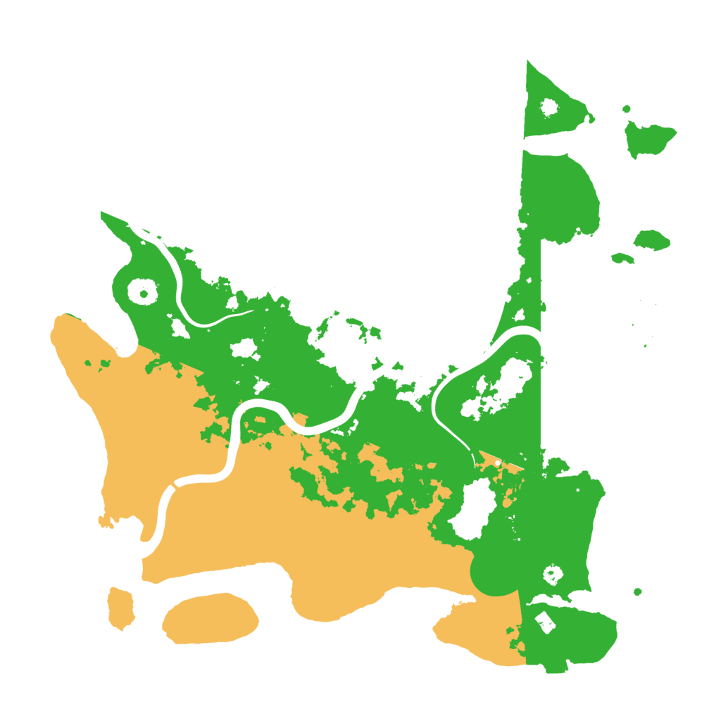 Biome Rust Map: Procedural Map, Size: 3750, Seed: 1824510400