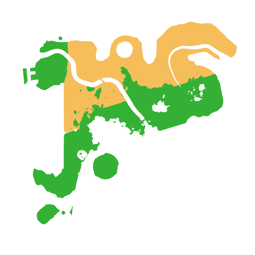 Biome Rust Map: Procedural Map, Size: 2750, Seed: 69645