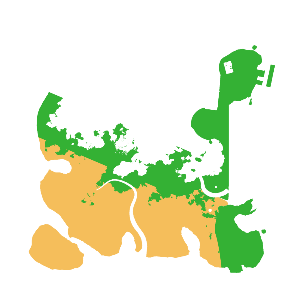 Biome Rust Map: Procedural Map, Size: 2750, Seed: 69647