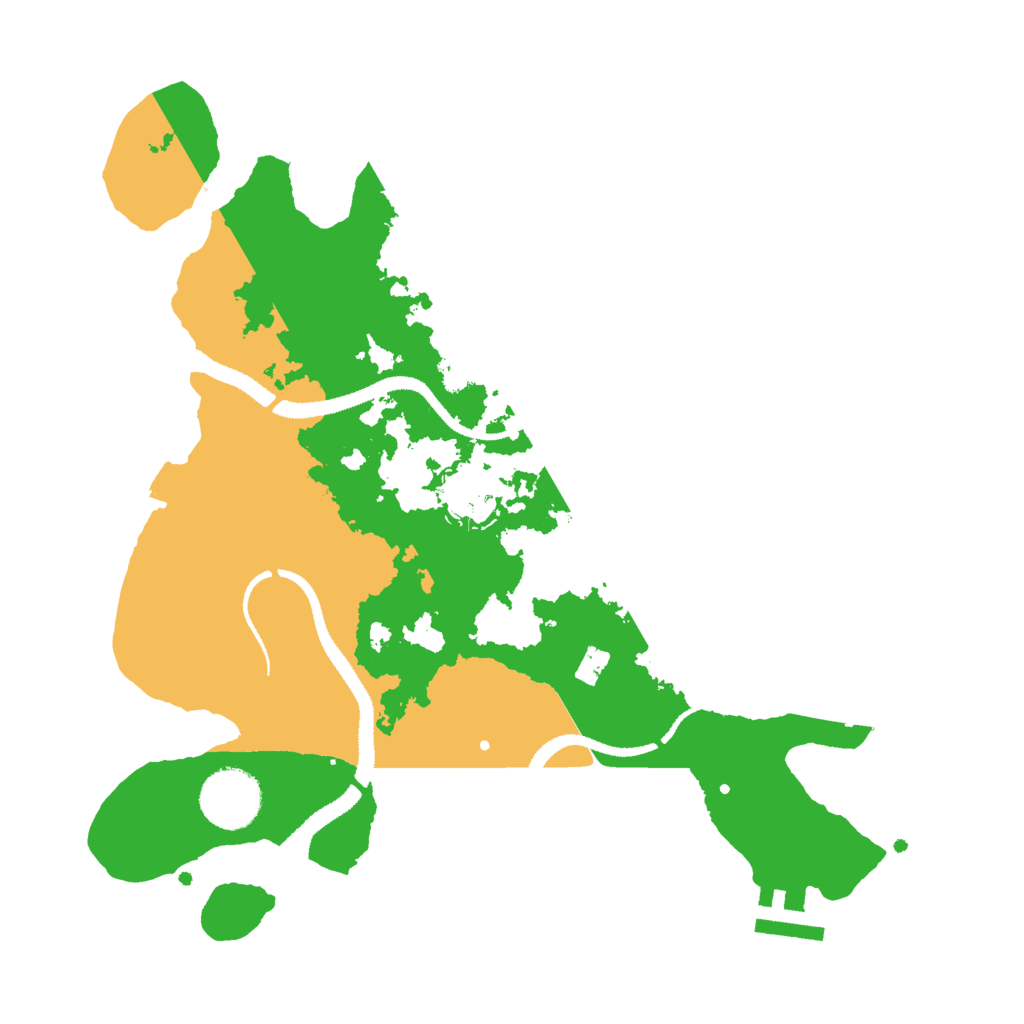 Biome Rust Map: Procedural Map, Size: 3000, Seed: 28731