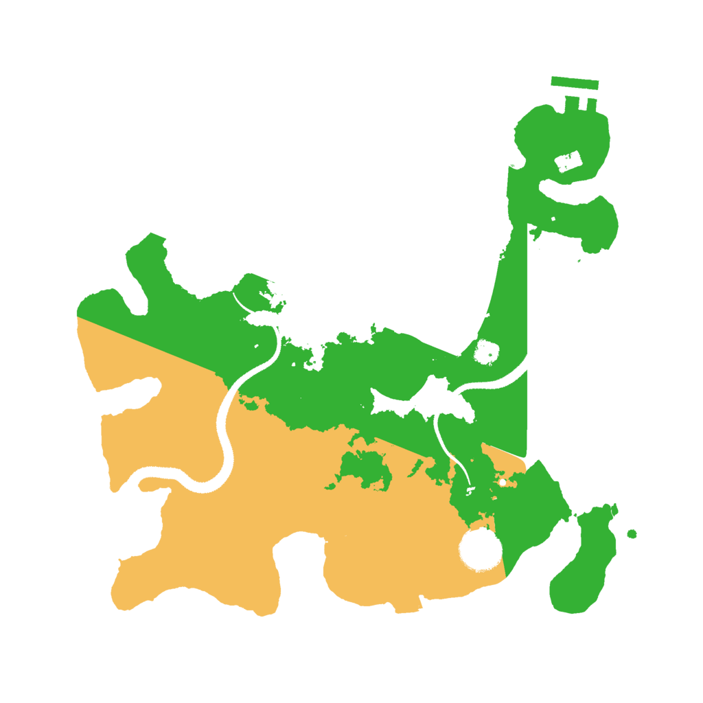 Biome Rust Map: Procedural Map, Size: 3000, Seed: 979578425