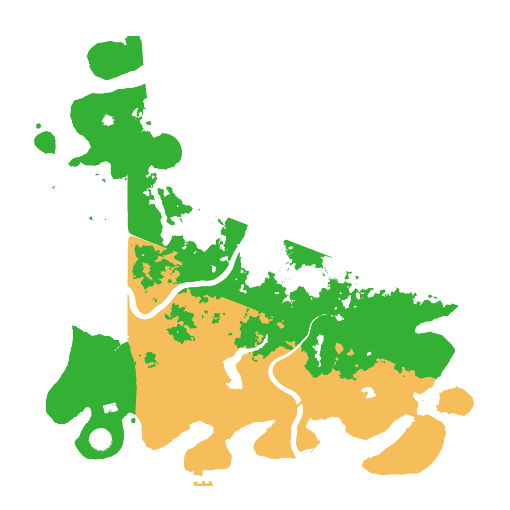 Biome Rust Map: Procedural Map, Size: 4000, Seed: 998180