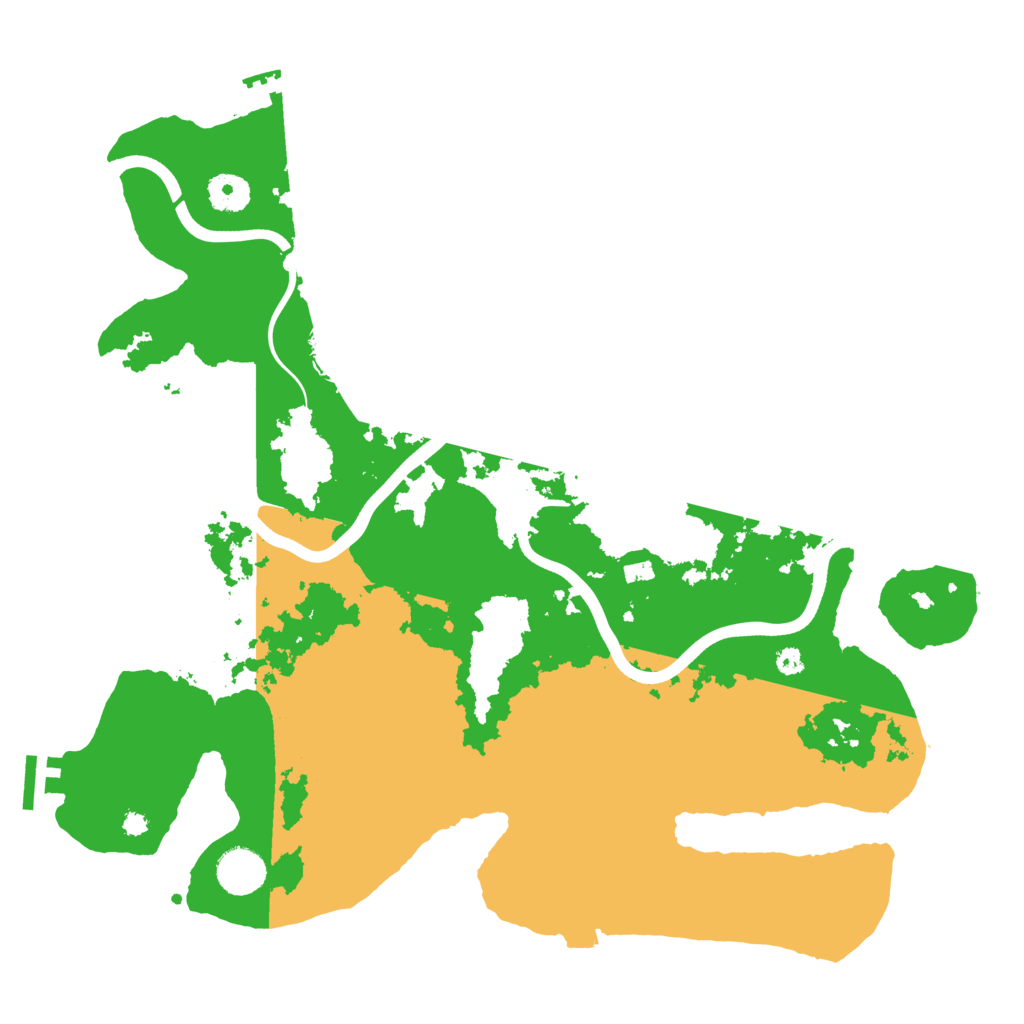 Biome Rust Map: Procedural Map, Size: 3800, Seed: 5882