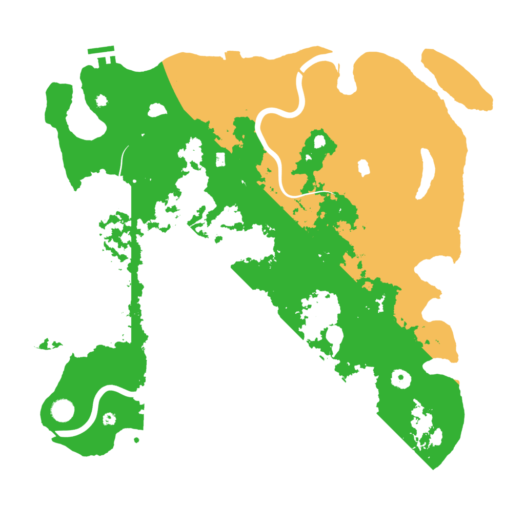Biome Rust Map: Procedural Map, Size: 4000, Seed: 800869