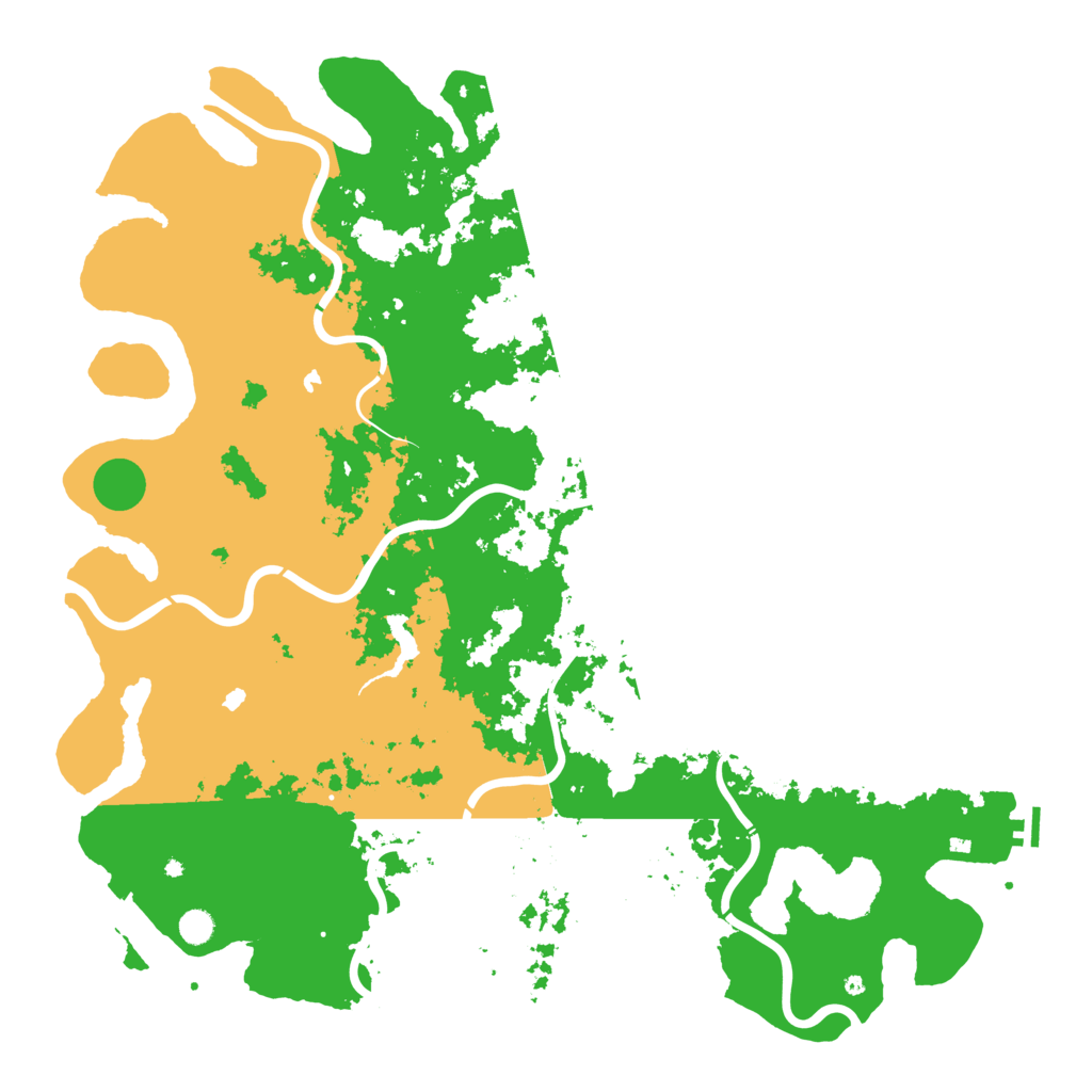 Biome Rust Map: Procedural Map, Size: 5500, Seed: 1130064393
