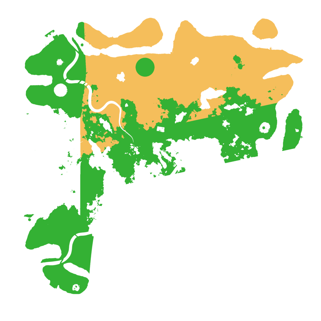 Biome Rust Map: Procedural Map, Size: 4500, Seed: 89620618