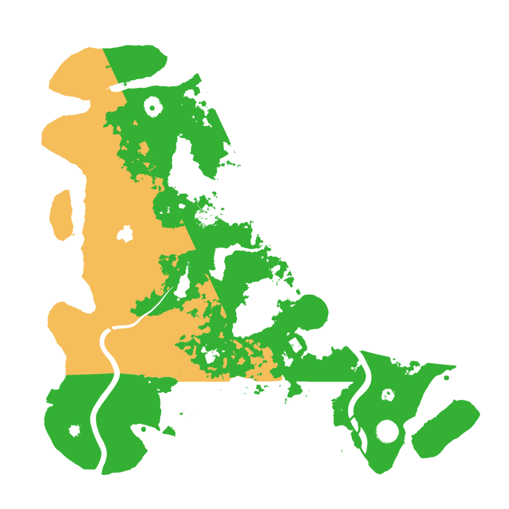 Biome Rust Map: Procedural Map, Size: 4000, Seed: 1247588763