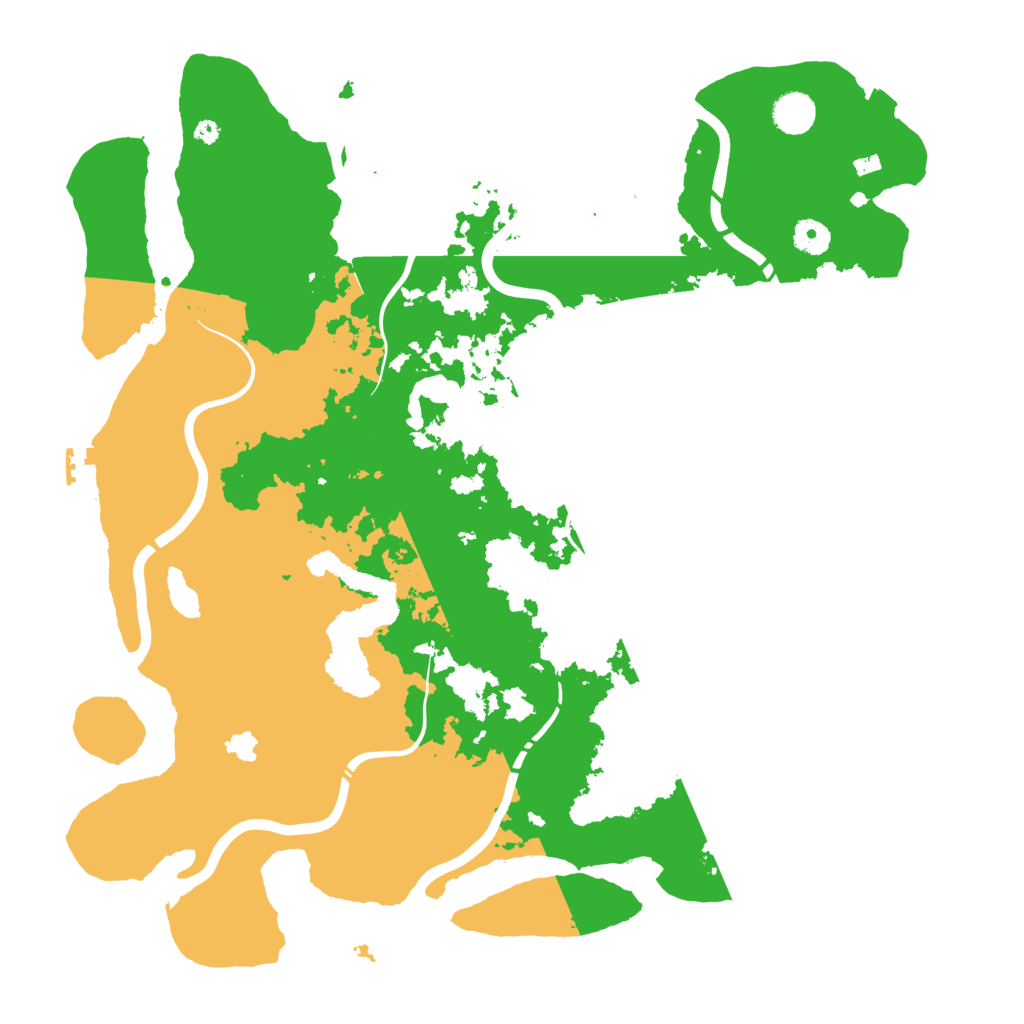 Biome Rust Map: Procedural Map, Size: 4250, Seed: 7899