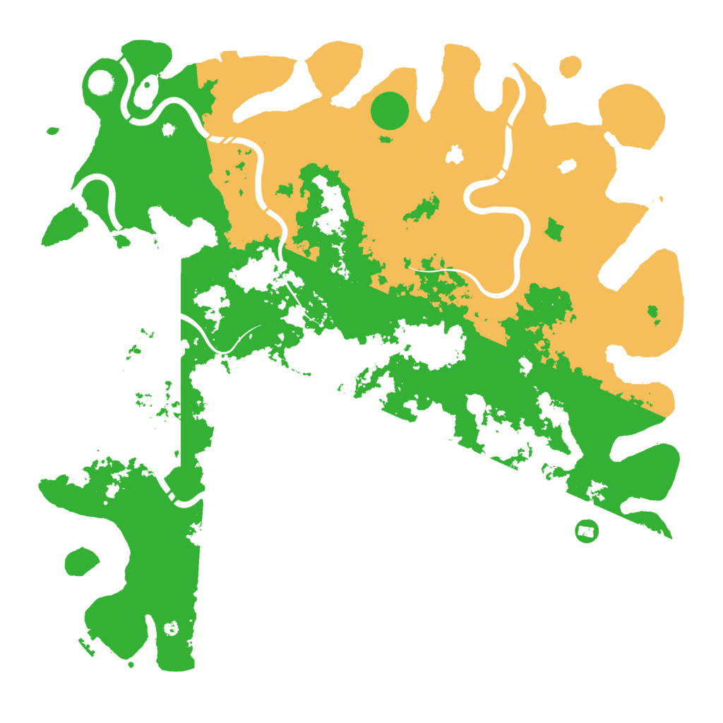 Biome Rust Map: Procedural Map, Size: 5000, Seed: 848490013