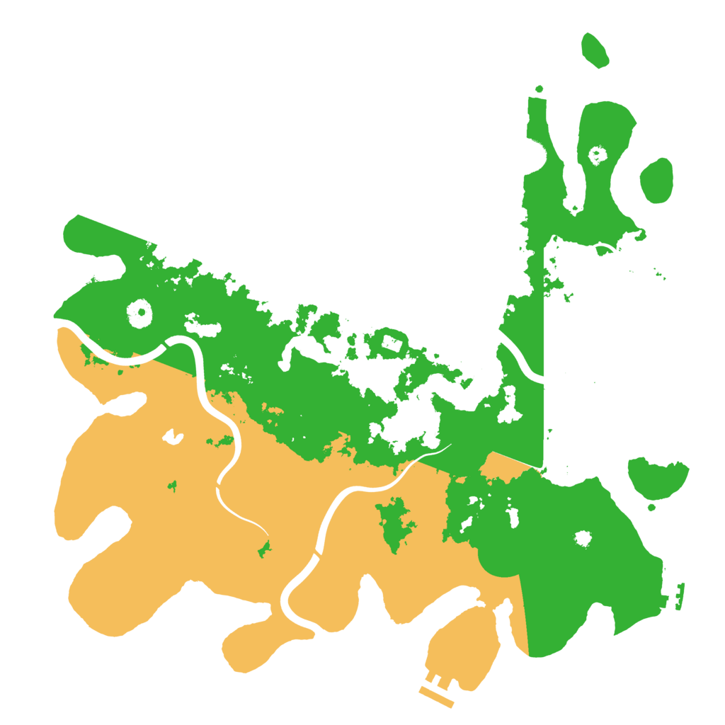 Biome Rust Map: Procedural Map, Size: 4000, Seed: 2129881410