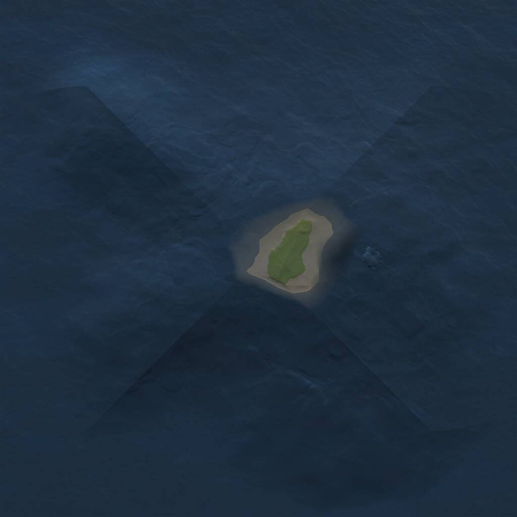 Rust Map: Procedural Map, Size: 1000, Seed: 238700729, 1 Monuments