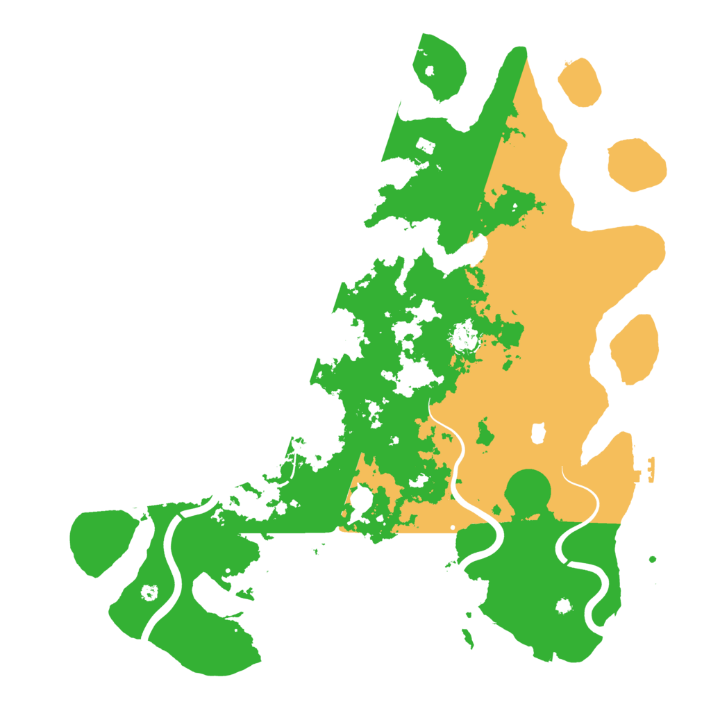 Biome Rust Map: Procedural Map, Size: 4200, Seed: 26500