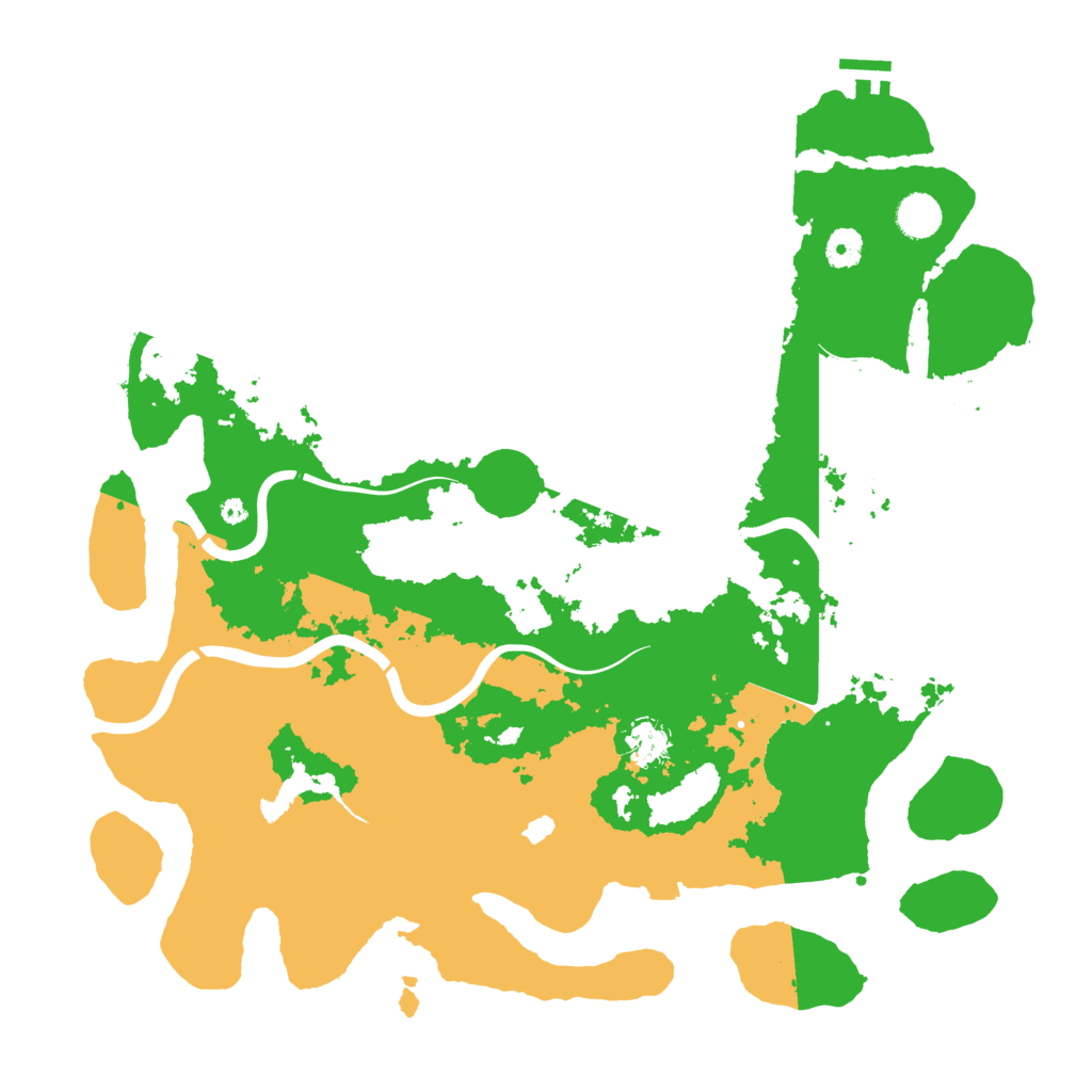 Biome Rust Map: Procedural Map, Size: 4250, Seed: 692852222