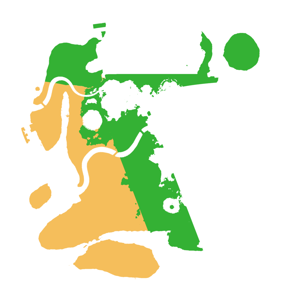 Biome Rust Map: Procedural Map, Size: 2750, Seed: 1242331221