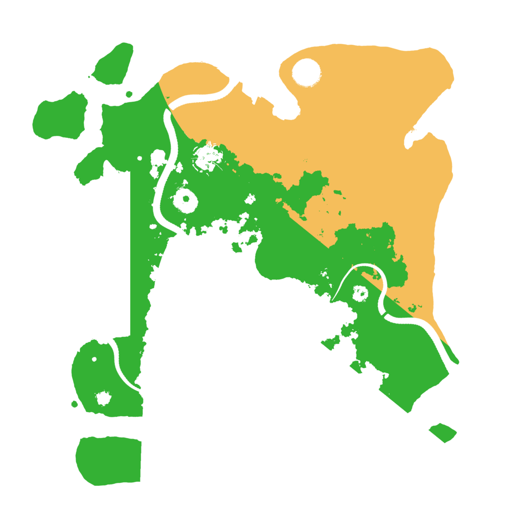 Biome Rust Map: Procedural Map, Size: 3250, Seed: 7812738