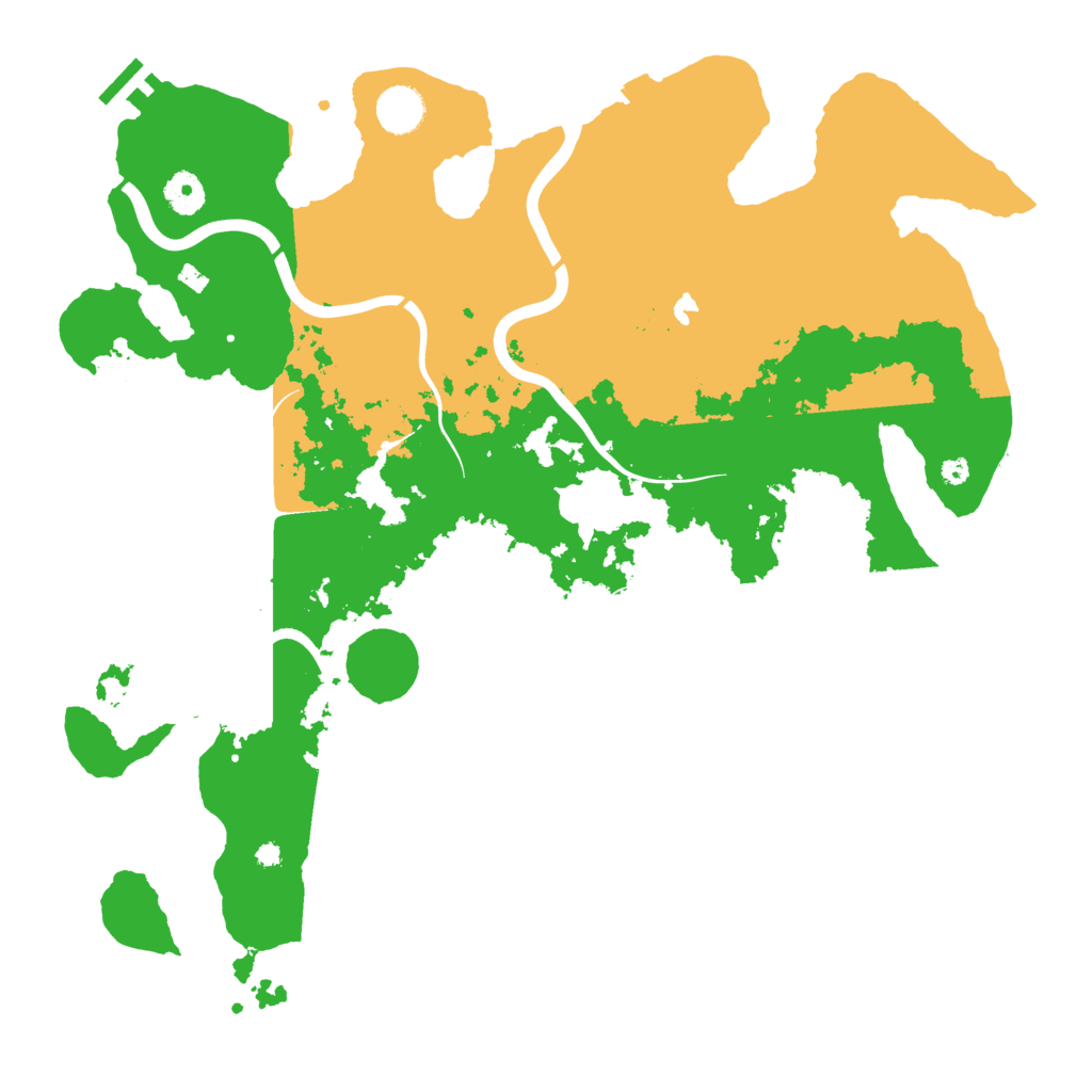 Biome Rust Map: Procedural Map, Size: 4000, Seed: 1522894339
