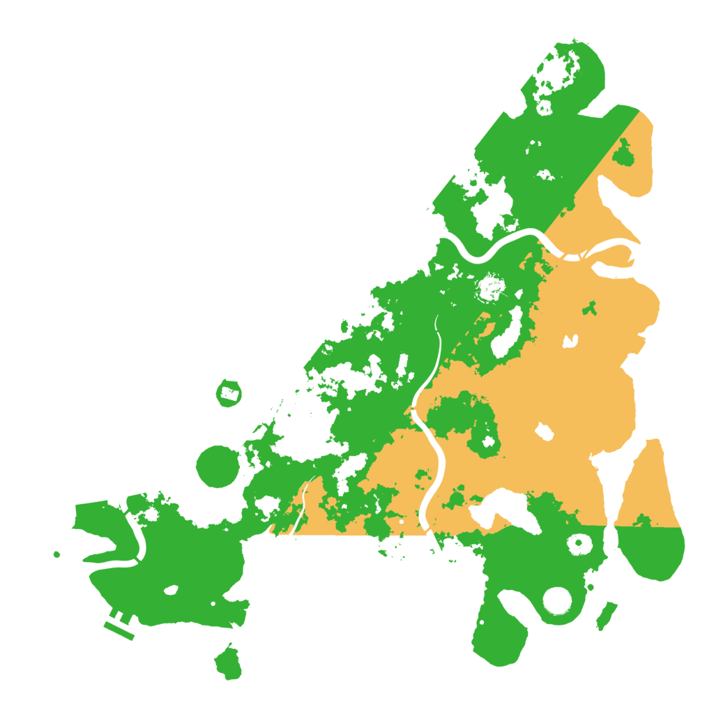 Biome Rust Map: Procedural Map, Size: 4500, Seed: 1398463309
