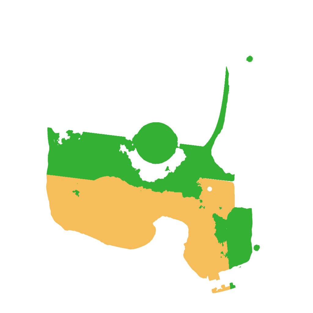 Biome Rust Map: Procedural Map, Size: 2000, Seed: 1926241513