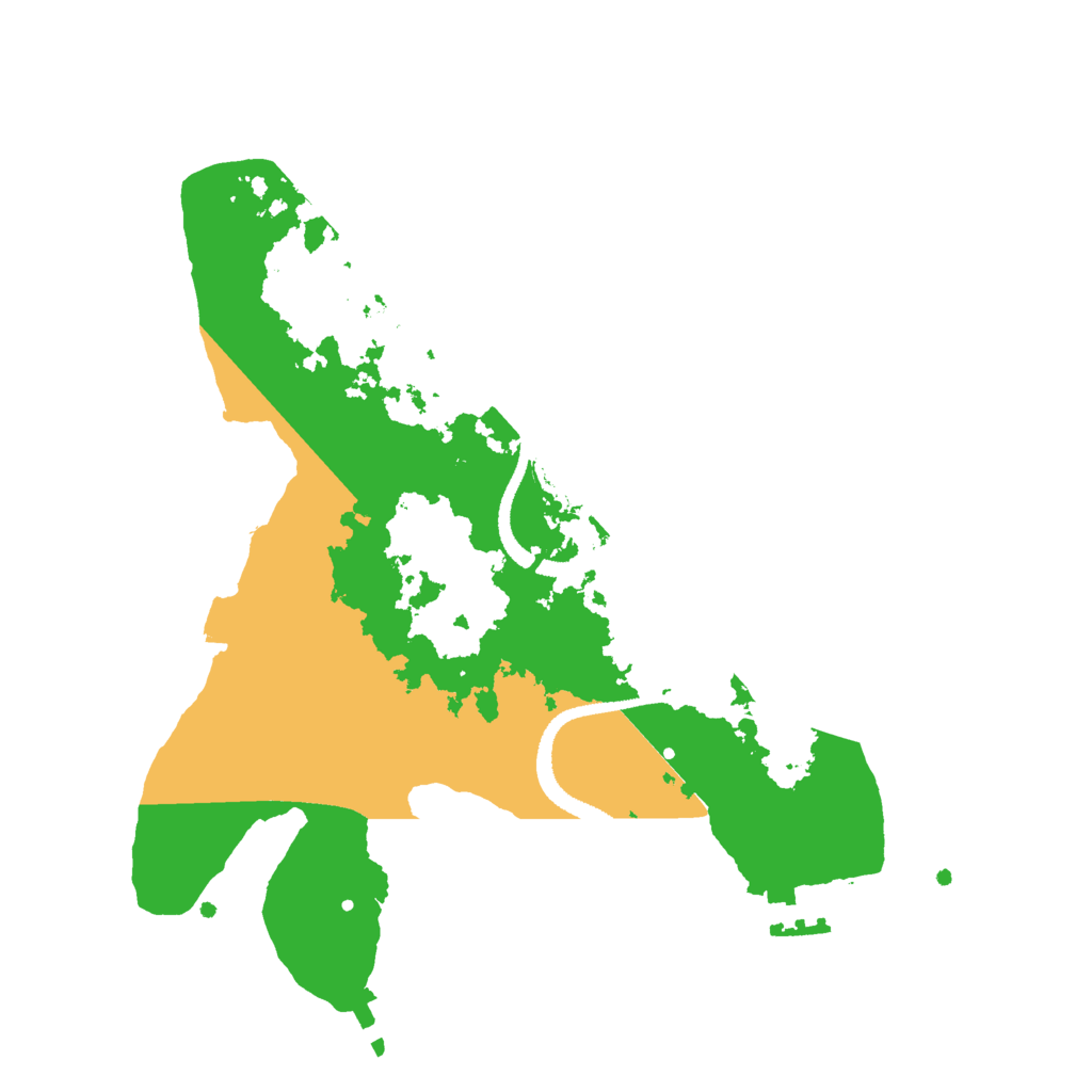 Biome Rust Map: Procedural Map, Size: 2750, Seed: 645124