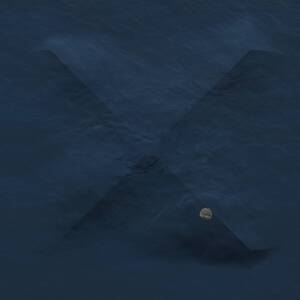 Thumbnail Rust Map: Procedural Map, Size: 1000, Seed: 52656069, 1 Monuments