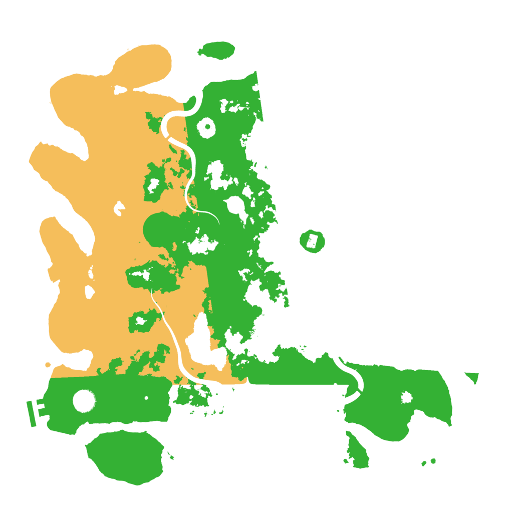 Biome Rust Map: Procedural Map, Size: 4000, Seed: 27306