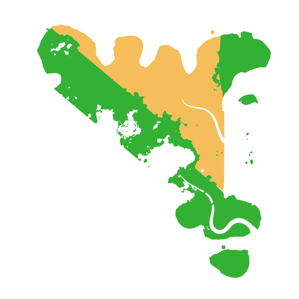 Biome Rust Map: Procedural Map, Size: 3000, Seed: 2103219160